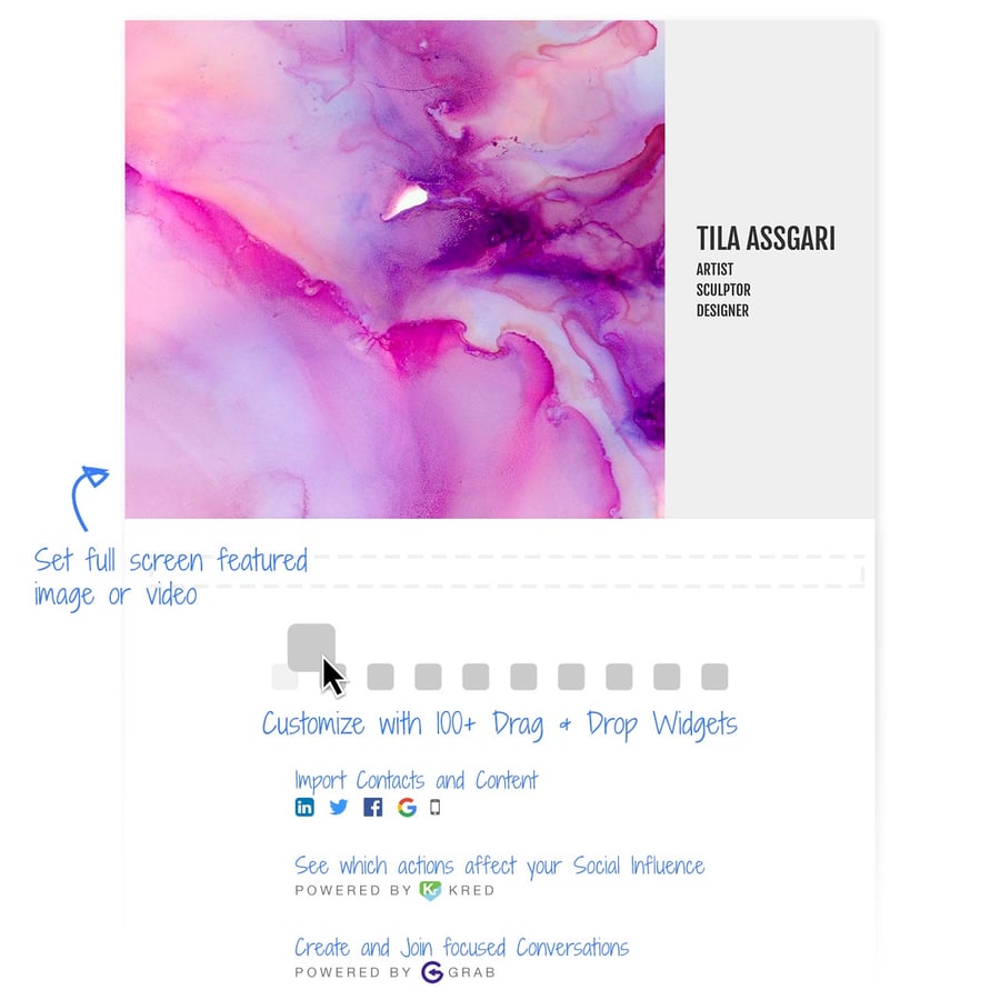 Showcase your Work