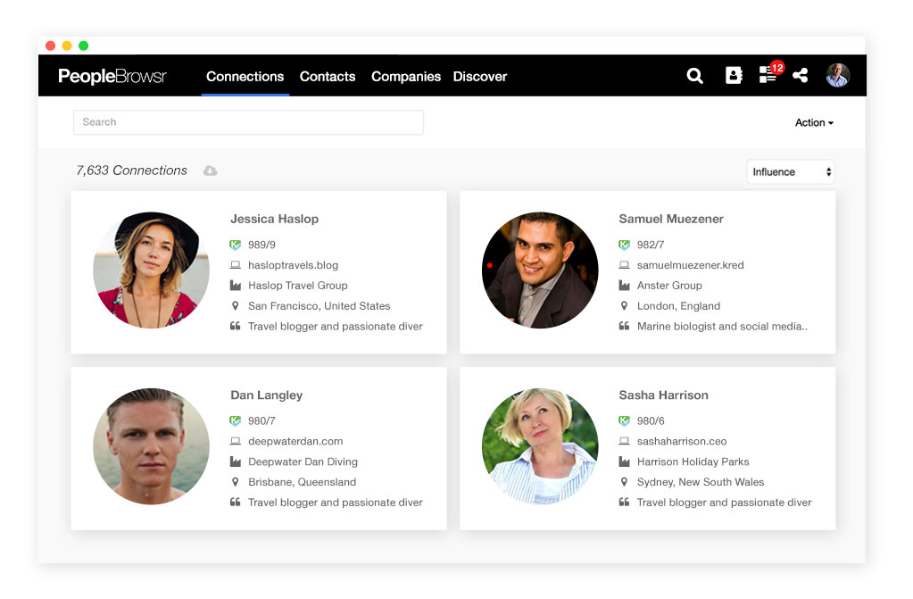 Manage Contacts