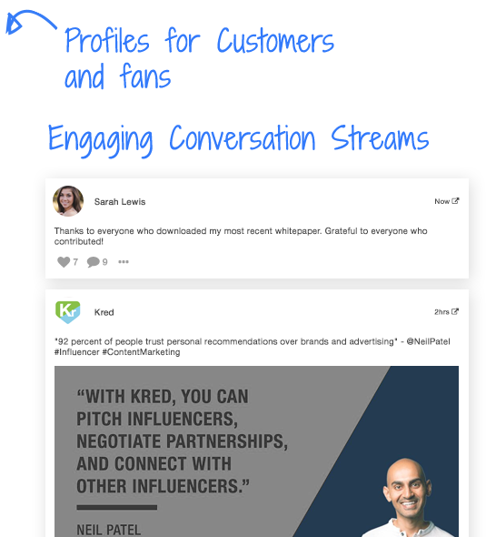 Engaging Conversation Streams Engaging Conversation Streams